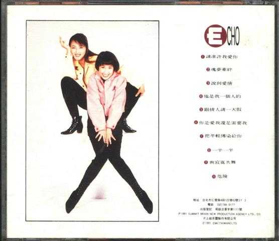 ECHO.1991-你是爱我还是需要我（国专）【EMI百代】【WAV+CUE】